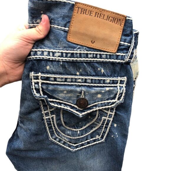 True Religion Jeans Size 31 RICKY Blue - Picture 11 of 12